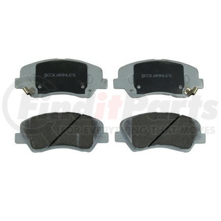 085-1975 by BECK ARNLEY - PREMIUM ASM BRAKE PADS