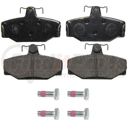 Wagner ZD391 Disc Brake Pad Set QuickStop Ceramic Disc Brake Pad Set