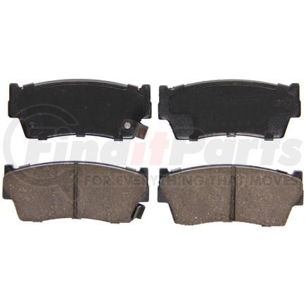 Wagner ZD418 Disc Brake Pad Set QuickStop Ceramic Disc Brake Pad Set