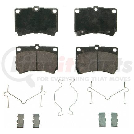 Wagner ZD466A Disc Brake Pad Set QuickStop Ceramic Disc Brake Pad Set