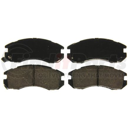 Wagner ZD470 Disc Brake Pad Set QuickStop Ceramic Disc Brake Pad Set