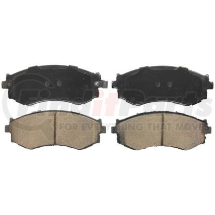 Wagner ZD462A Disc Brake Pad Set QuickStop Ceramic Disc Brake Pad Set