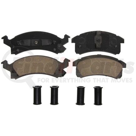 Wagner ZD506 Disc Brake Pad Set QuickStop Ceramic Disc Brake Pad Set