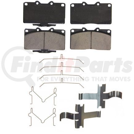 Wagner ZD531 Disc Brake Pad Set QuickStop Ceramic Disc Brake Pad Set