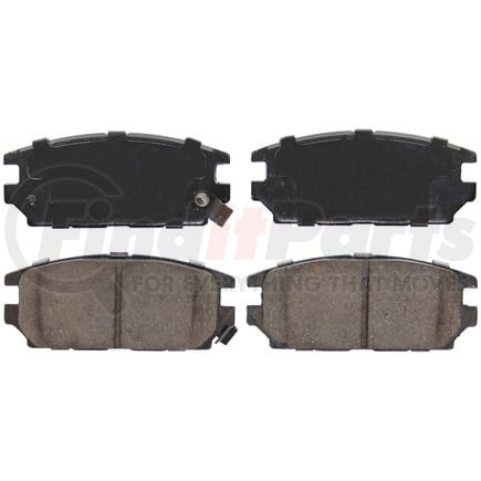 Wagner ZD532 Disc Brake Pad Set QuickStop Ceramic Disc Brake Pad Set