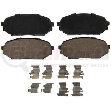 Wagner ZD525 Disc Brake Pad Set QuickStop Ceramic Disc Brake Pad Set