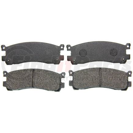 Wagner ZD553A Disc Brake Pad Set QuickStop Ceramic Disc Brake Pad Set