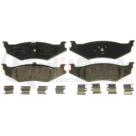 Wagner ZD559 Disc Brake Pad Set QuickStop Ceramic Disc Brake Pad Set
