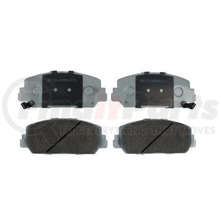 085-1980 by BECK ARNLEY - PREMIUM ASM BRAKE PADS