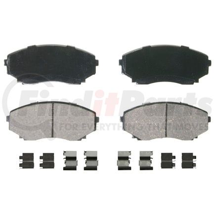 Wagner ZD551 Disc Brake Pad Set QuickStop Ceramic Disc Brake Pad Set