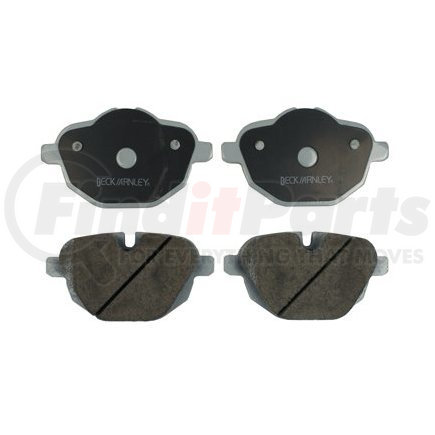 085-1981 by BECK ARNLEY - PREMIUM ASM BRAKE PADS