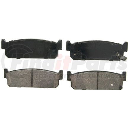 Wagner ZD588 Disc Brake Pad Set QuickStop Ceramic Disc Brake Pad Set