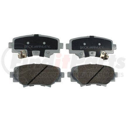 085-1982 by BECK ARNLEY - PREMIUM ASM BRAKE PADS