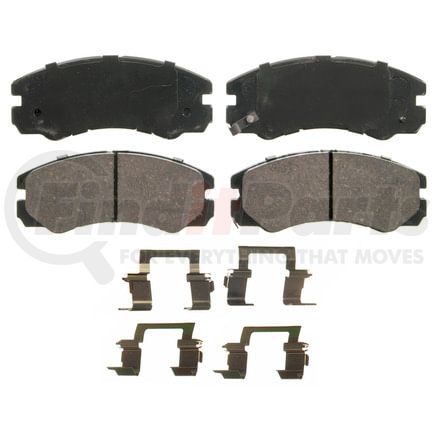 Wagner ZD579 Disc Brake Pad Set QuickStop Ceramic Disc Brake Pad Set