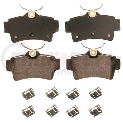 Wagner ZD627A Disc Brake Pad Set QuickStop Ceramic Disc Brake Pad Set