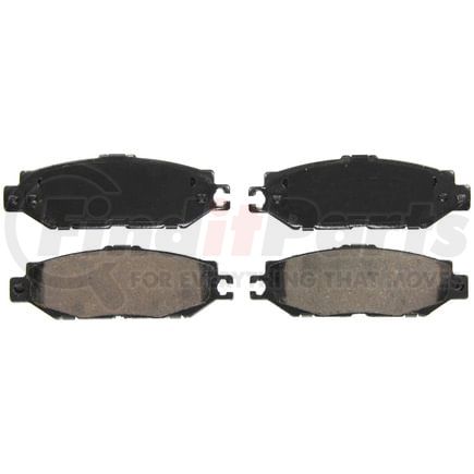 Wagner ZD613 Disc Brake Pad Set QuickStop Ceramic Disc Brake Pad Set