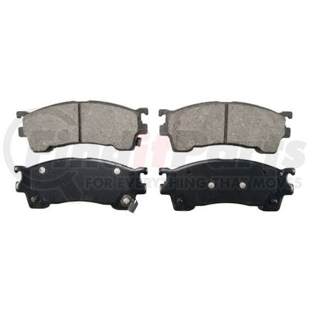 Wagner ZD637A Disc Brake Pad Set QuickStop Ceramic Disc Brake Pad Set