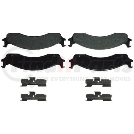 Wagner ZD655 Disc Brake Pad Set QuickStop Ceramic Disc Brake Pad Set