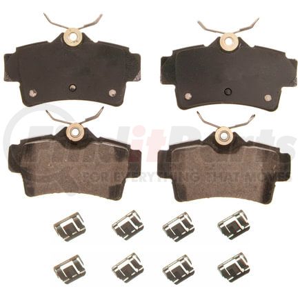 Wagner ZD627 Disc Brake Pad Set QuickStop Ceramic Disc Brake Pad Set
