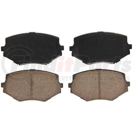 Wagner ZD635 Disc Brake Pad Set QuickStop Ceramic Disc Brake Pad Set