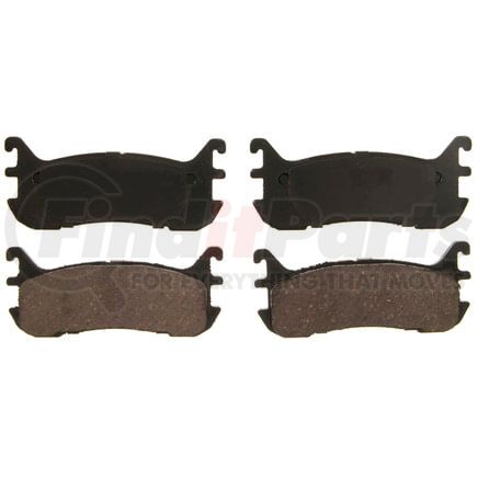 Wagner ZD663 Disc Brake Pad Set QuickStop Ceramic Disc Brake Pad Set