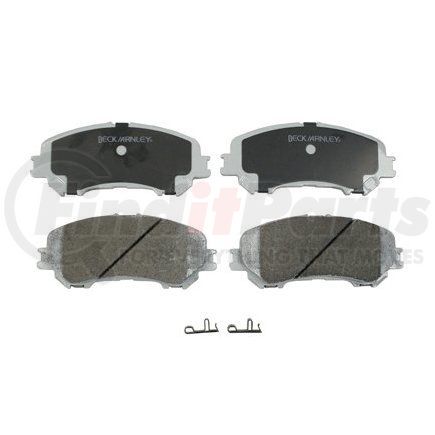 Beck Arnley 085-1986 Disc Brake Pad Set PREMIUM ASM BRAKE PADS