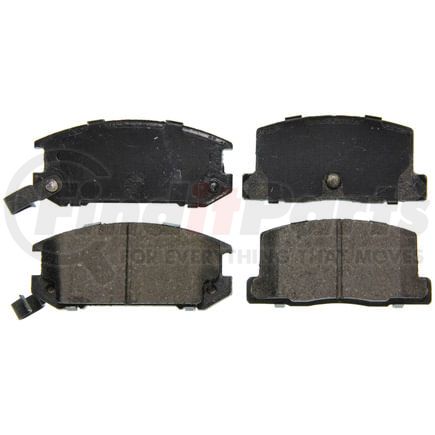 Wagner ZD657 Disc Brake Pad Set QuickStop Ceramic Disc Brake Pad Set