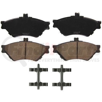 Wagner ZD659 Disc Brake Pad Set QuickStop Ceramic Disc Brake Pad Set