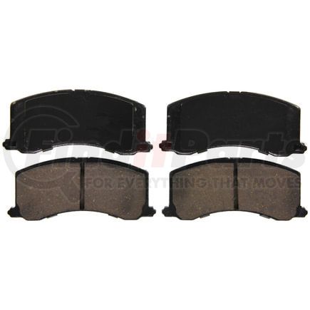 Wagner ZD677 Disc Brake Pad Set QuickStop Ceramic Disc Brake Pad Set