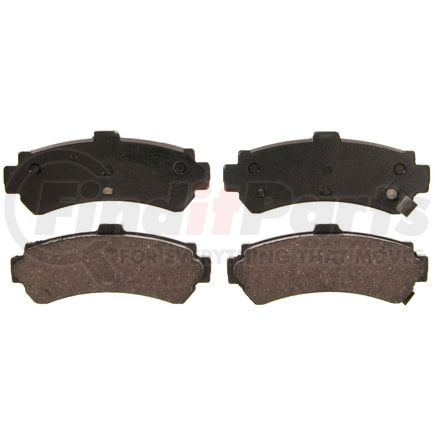 Wagner ZD669 Disc Brake Pad Set QuickStop Ceramic Disc Brake Pad Set
