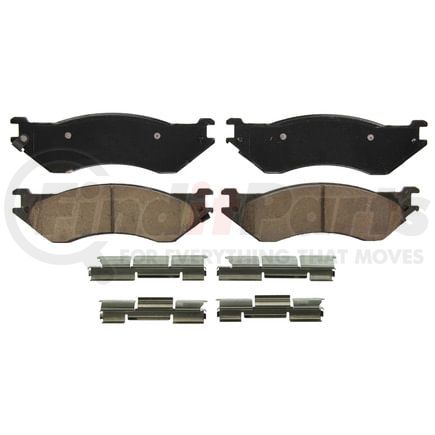 Wagner ZD702A Disc Brake Pad Set QuickStop Ceramic Disc Brake Pad Set