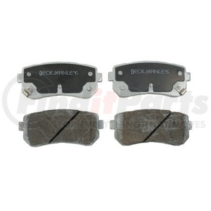 085-1988 by BECK ARNLEY - PREMIUM ASM BRAKE PADS