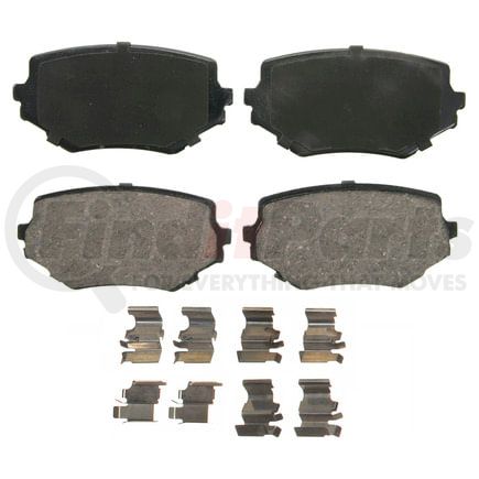 Wagner ZD680 Disc Brake Pad Set QuickStop Ceramic Disc Brake Pad Set
