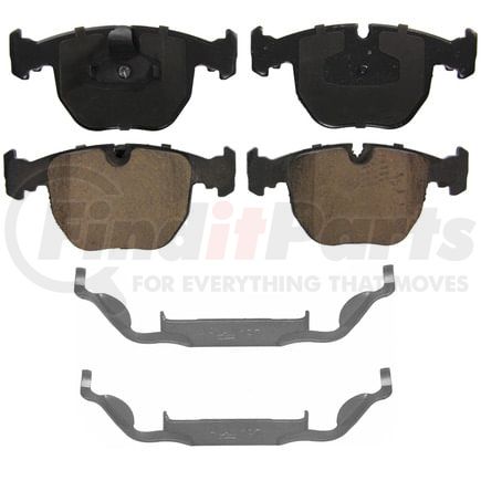 Wagner ZD681 Disc Brake Pad Set QuickStop Ceramic Disc Brake Pad Set