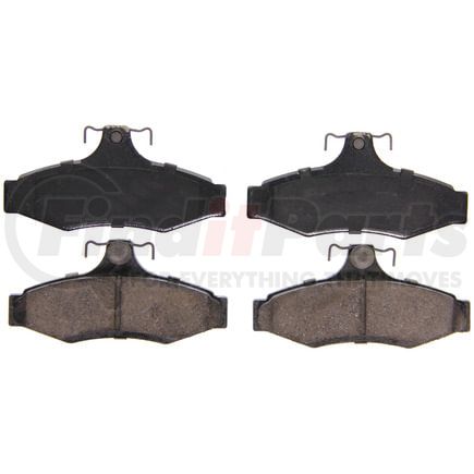 Wagner ZD724 Disc Brake Pad Set QuickStop Ceramic Disc Brake Pad Set