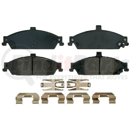 Wagner ZD727 Disc Brake Pad Set QuickStop Ceramic Disc Brake Pad Set