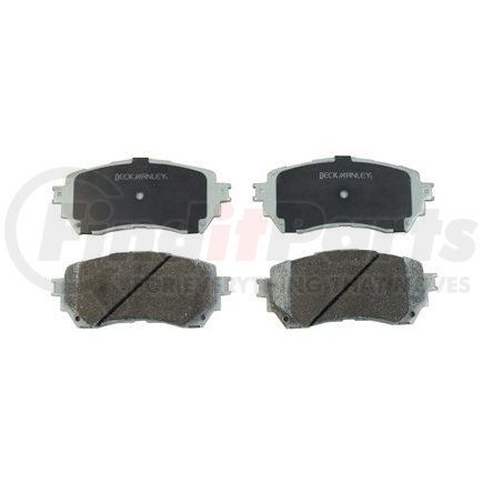 085-1991 by BECK ARNLEY - PREMIUM ASM BRAKE PADS