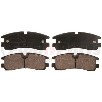 Wagner ZD754 Disc Brake Pad Set QuickStop Ceramic Disc Brake Pad Set