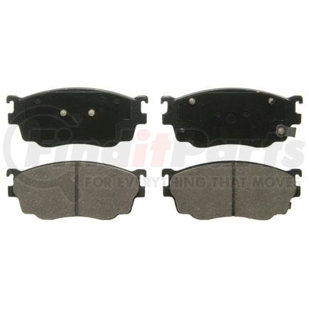 Wagner ZD755 Disc Brake Pad Set QuickStop Ceramic Disc Brake Pad Set
