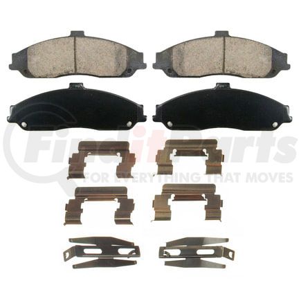 Wagner ZD731A Disc Brake Pad Set QuickStop Ceramic Disc Brake Pad Set