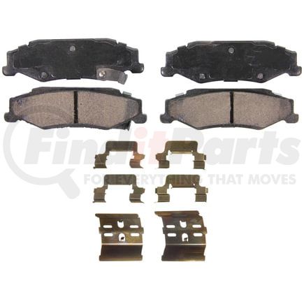 Wagner ZD732A Disc Brake Pad Set QuickStop Ceramic Disc Brake Pad Set