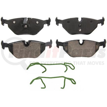 Wagner ZD763 Disc Brake Pad Set QuickStop Ceramic Disc Brake Pad Set