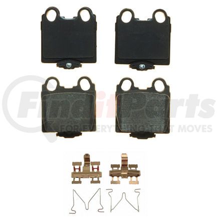 Wagner ZD771 Disc Brake Pad Set QuickStop Ceramic Disc Brake Pad Set