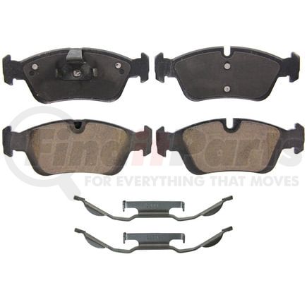 Wagner ZD781A Disc Brake Pad Set QuickStop Ceramic Disc Brake Pad Set
