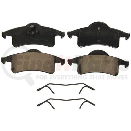 Wagner ZD791 Disc Brake Pad Set QuickStop Ceramic Disc Brake Pad Set