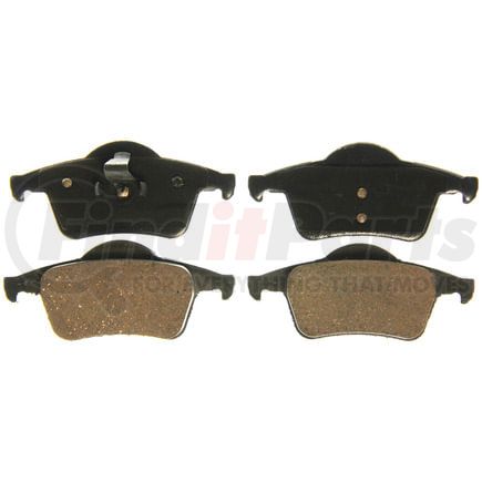 Wagner ZD795 Disc Brake Pad Set QuickStop Ceramic Disc Brake Pad Set