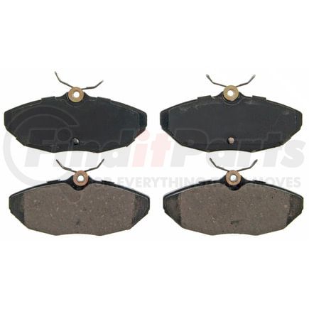 Wagner ZD806 Disc Brake Pad Set QuickStop Ceramic Disc Brake Pad Set