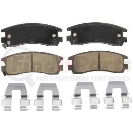 Wagner ZD814 Disc Brake Pad Set QuickStop Ceramic Disc Brake Pad Set