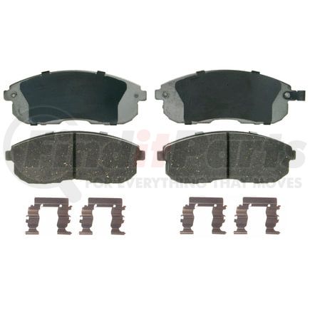 Wagner ZD815C Disc Brake Pad Set QuickStop Ceramic Disc Brake Pad Set