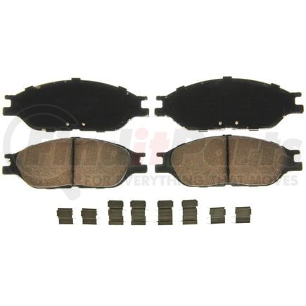 Wagner ZD803 Disc Brake Pad Set QuickStop Ceramic Disc Brake Pad Set